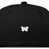 imageDALIX Lil Butterfly Embroidered Cotton Cap Outdoor Dad Hat WomensBlack
