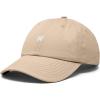 imageDALIX Lil Butterfly Embroidered Cotton Cap Outdoor Dad Hat WomensKhaki