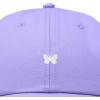imageDALIX Lil Butterfly Embroidered Cotton Cap Outdoor Dad Hat WomensLavender