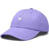 imageDALIX Lil Butterfly Embroidered Cotton Cap Outdoor Dad Hat WomensLavender