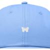 imageDALIX Lil Butterfly Embroidered Cotton Cap Outdoor Dad Hat WomensLight Blue