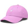 imageDALIX Lil Butterfly Embroidered Cotton Cap Outdoor Dad Hat WomensLight Pink