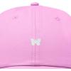 imageDALIX Lil Butterfly Embroidered Cotton Cap Outdoor Dad Hat WomensLight Pink