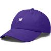 imageDALIX Lil Butterfly Embroidered Cotton Cap Outdoor Dad Hat WomensPurple