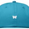 imageDALIX Lil Butterfly Embroidered Cotton Cap Outdoor Dad Hat WomensTeal