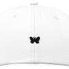 imageDALIX Lil Butterfly Embroidered Cotton Cap Outdoor Dad Hat WomensWhite