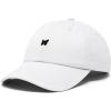 imageDALIX Lil Butterfly Embroidered Cotton Cap Outdoor Dad Hat WomensWhite