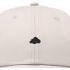 imageDALIX Lil Cloud Embroidered Cotton Cap Outdoor Dad Hat WomensBeige