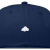 imageDALIX Lil Cloud Embroidered Cotton Cap Outdoor Dad Hat WomensNavy Blue
