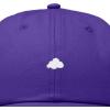 imageDALIX Lil Cloud Embroidered Cotton Cap Outdoor Dad Hat WomensPurple