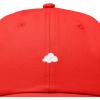 imageDALIX Lil Cloud Embroidered Cotton Cap Outdoor Dad Hat WomensRed