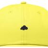 imageDALIX Lil Cloud Embroidered Cotton Cap Outdoor Dad Hat WomensYellow