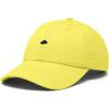 imageDALIX Lil Cloud Embroidered Cotton Cap Outdoor Dad Hat WomensYellow