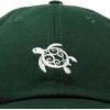 imageDALIX Turtle Hat Nature Womens Baseball CapDark Green