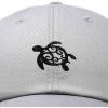 imageDALIX Turtle Hat Nature Womens Baseball CapGray