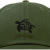 imageDALIX Turtle Hat Nature Womens Baseball CapOlive