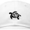imageDALIX Turtle Hat Nature Womens Baseball CapWhite