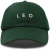 imageDALIX Leo Dad Hat Embroidered Zodiac Astrology Cotton Baseball CapDark Green
