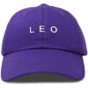 imageDALIX Leo Dad Hat Embroidered Zodiac Astrology Cotton Baseball CapPurple