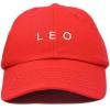 imageDALIX Leo Dad Hat Embroidered Zodiac Astrology Cotton Baseball CapRed