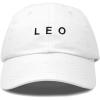 imageDALIX Leo Dad Hat Embroidered Zodiac Astrology Cotton Baseball CapWhite
