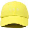 imageDALIX Leo Dad Hat Embroidered Zodiac Astrology Cotton Baseball CapYellow