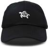 imageDALIX Turtle Hat Nature Womens Baseball CapBlack