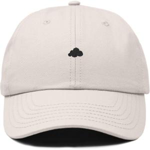 imageDALIX Lil Cloud Embroidered Cotton Cap Outdoor Dad Hat WomensBeige