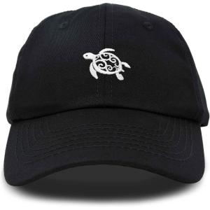 imageDALIX Turtle Hat Nature Womens Baseball CapBlack