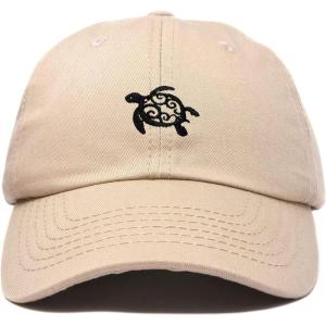 imageDALIX Turtle Hat Nature Womens Baseball CapKhaki