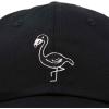imageDALIX Black Flamingo Womens Dad Hat Baseball Cap EmbroideredBlack