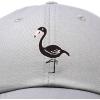 imageDALIX Black Flamingo Womens Dad Hat Baseball Cap EmbroideredGray