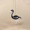 imageDALIX Black Flamingo Womens Dad Hat Baseball Cap EmbroideredKhaki