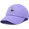 imageDALIX Black Flamingo Womens Dad Hat Baseball Cap EmbroideredLavender