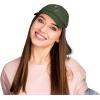 imageDALIX Black Flamingo Womens Dad Hat Baseball Cap EmbroideredOlive