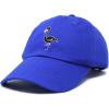 imageDALIX Black Flamingo Womens Dad Hat Baseball Cap EmbroideredRoyal Blue