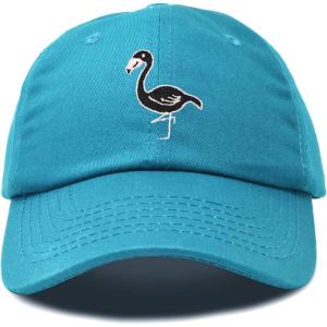imageDALIX Black Flamingo Womens Dad Hat Baseball Cap EmbroideredTeal