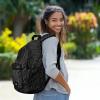 imageDALIX Classic Vibes Navy Blue Backpack for Travel Laptop Book Bag for Men WomenBlack Ghost
