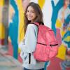 imageDALIX Classic Vibes Navy Blue Backpack for Travel Laptop Book Bag for Men WomenHot Pink Ghost