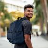 imageDALIX Classic Vibes Navy Blue Backpack for Travel Laptop Book Bag for Men WomenNavy Blue