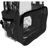 imageDALIX Wholesale Clear Backpacks Small Book Bags 50 Pcs in RedBlack