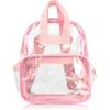 imageDALIX Wholesale Clear Backpacks Small Book Bags 50 Pcs in RedPink