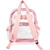imageDALIX Wholesale Clear Backpacks Small Book Bags 50 Pcs in RedPink