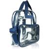 imageDALIX Wholesale Clear Backpacks Small Book Bags 50 Pcs in RedNavy Blue