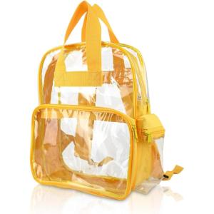 imageDALIX Wholesale Clear Backpacks Small Book Bags 50 Pcs in RedGold