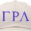 imageDALIX Gamma Rho Lambda Sorority Hat Womens Greek Letters Embroidered Baseball CapBeige
