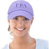 imageDALIX Gamma Rho Lambda Sorority Hat Womens Greek Letters Embroidered Baseball CapLavender
