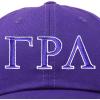 imageDALIX Gamma Rho Lambda Sorority Hat Womens Greek Letters Embroidered Baseball CapPurple