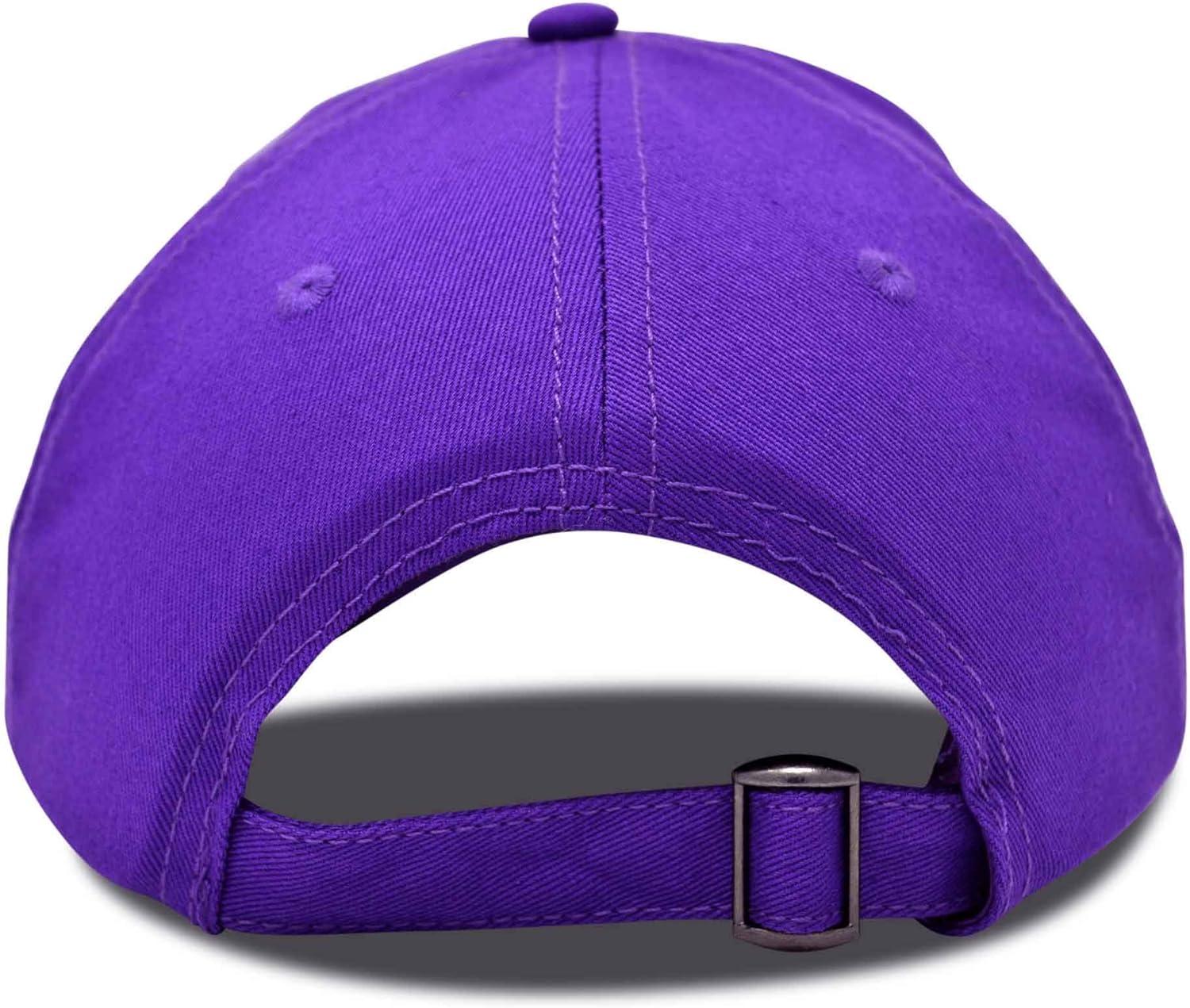 imageDALIX Volleyball Mom Premium Cotton Cap Womens Hats for MomPurple