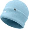 imageDALIX Lil Flower Embroidered Beanie Warm Winter Knit Hat WomenBaby Blue